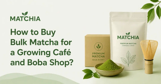 How to Buy Bulk Matcha for a Growing Café and Boba Shop?