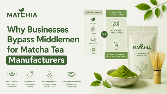 Why Businesses Bypass Middlemen for Matcha Tea Manufacturers